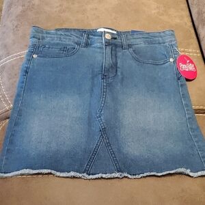 Blue Denim Skirt